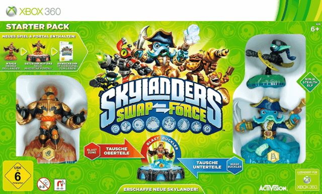 Skylanders: Giants Starter Pack box art for Xbox 360